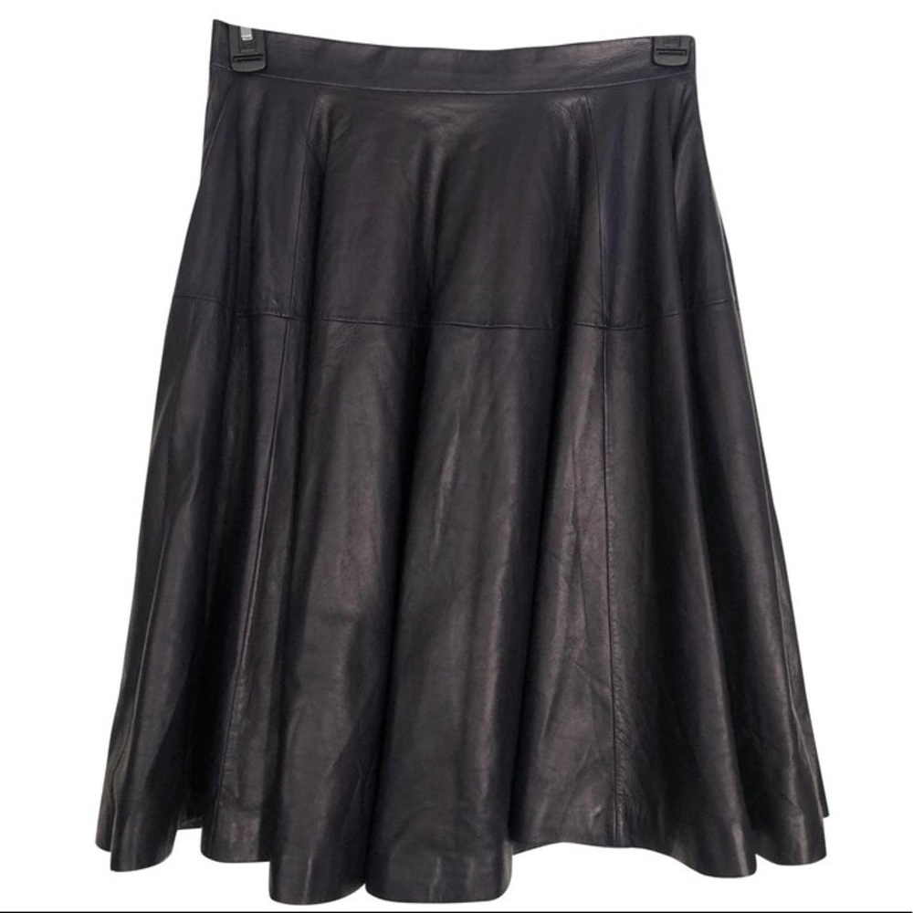Christian Dior Leather Skirt